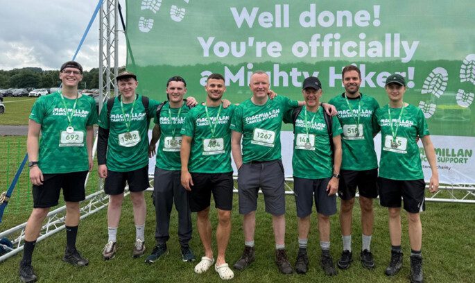 A mighty £7,500 – thank you! header image